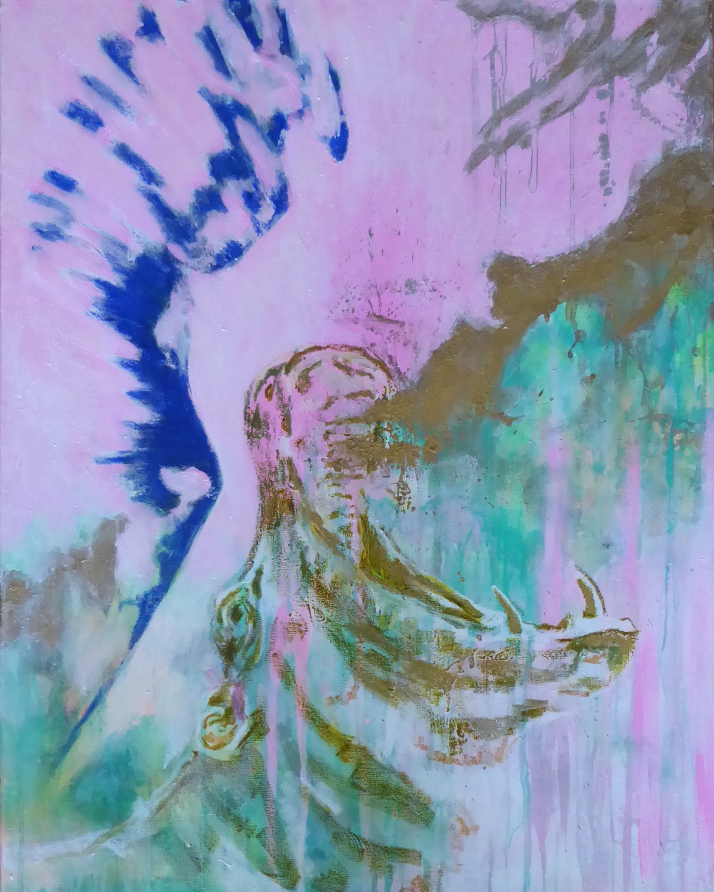 Nilpferd II • 80 x 100